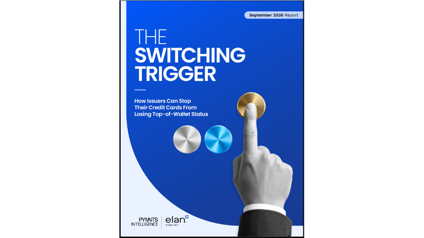 The cover of the report featuring a large hand that is pressing one of three buttons.